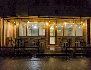 Hotel Front - Evening or Night